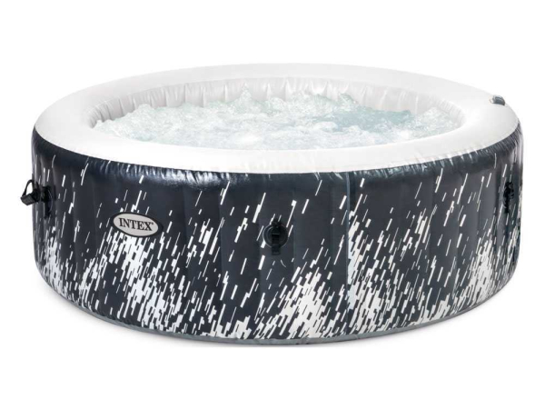 Intex Whirlpool PureSpa Glow Deluxe 4 Personen LED Multicolor